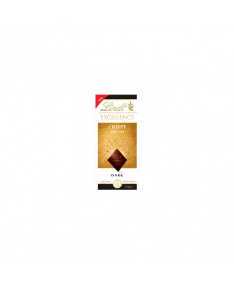 LINDT EXCELL. CROQUANT BISCUIT 20X100GR.