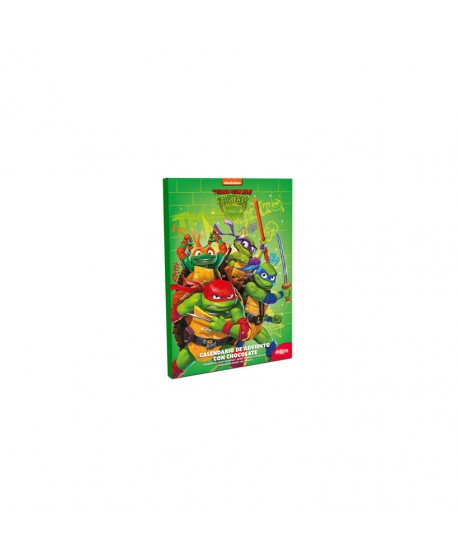 CALENDARIO NAVIDAD TORTUGAS NINJA 18X50GR.