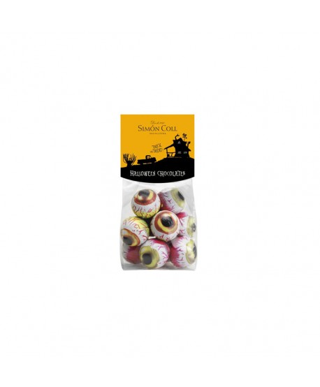 OJOS BOLSA  HALLOWEEN CHOCOLATE 12UNDX120GR.