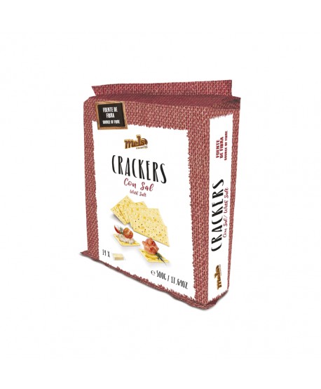 CRACKERS CON SAL 500GR. (35,7X14)