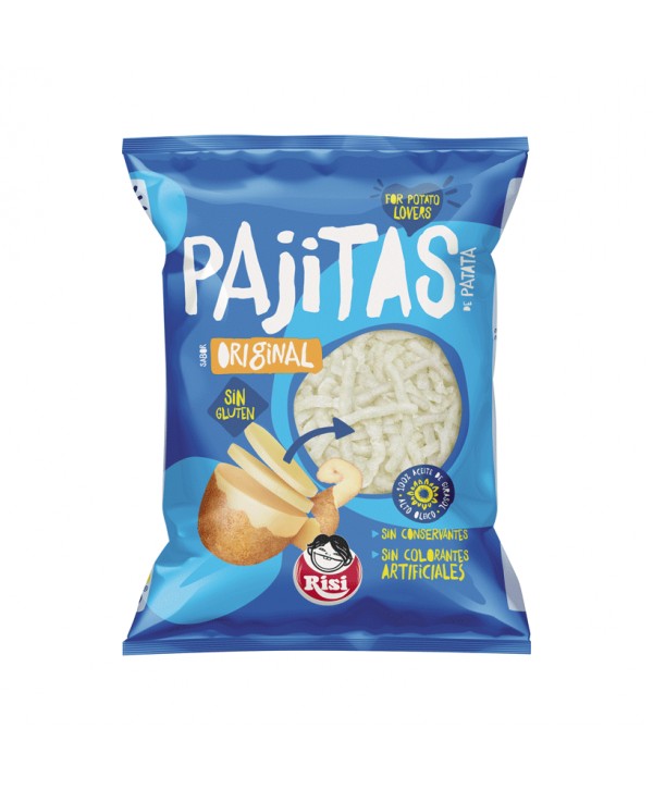 PAJITAS PATATA 9UN.X100GR.
