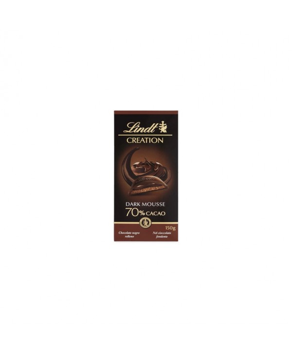 LINDT CREATION MOUSSE DARK 70%150GR.