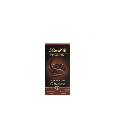 LINDT CREATION MOUSSE DARK 70%150GR.