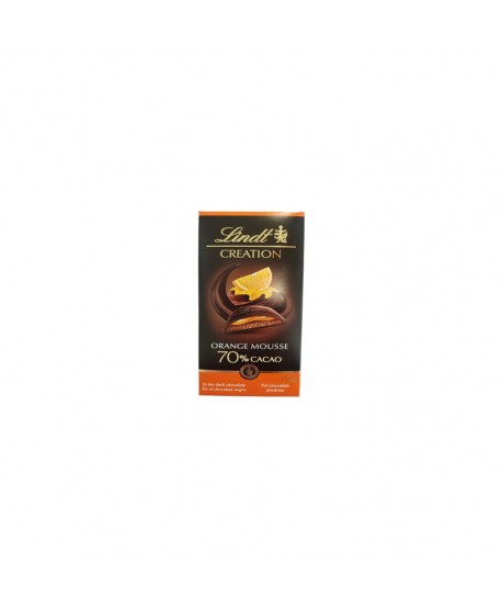 LINDT CREATION ORANGE 70% 13X150GR.