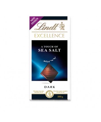 LINDT EXCELL. FLOR DE SAL 20X100GR.