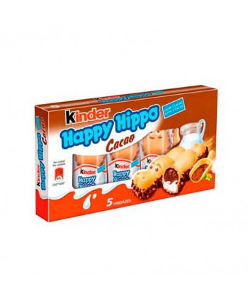 KINDER HAPPY HIPPO CACAO T5X10UND.