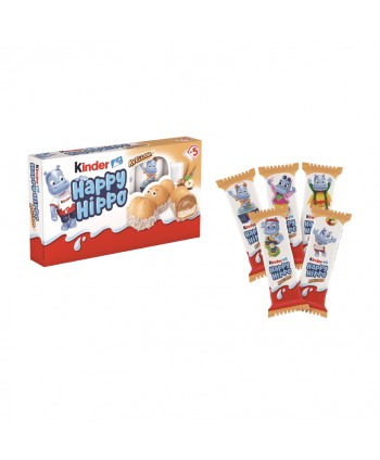 KINDER HAPPY HIPPO AVELLANA T5X10UND.