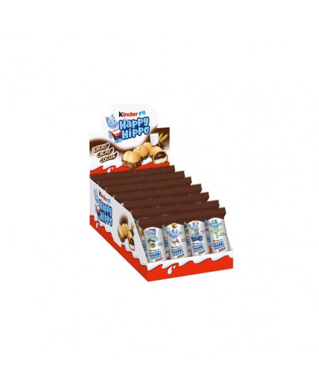 KINDER HAPPY HIPPO CACAO T1X28UND.
