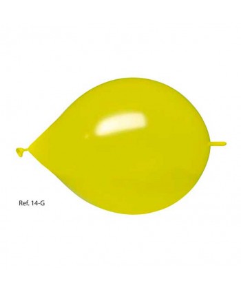 GLOBOS AMARILLO 100UN.