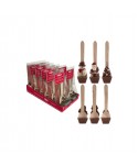 CUCHARAS DE CHOCOLATE NAVIDEÑAS 12X40GR.