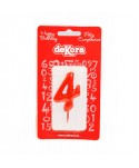 VELA ROJA NO4 REF.345175