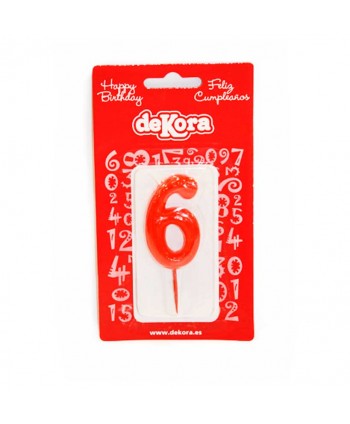 VELA ROJA NO6 REF.345177