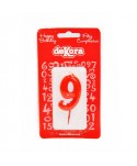 VELA ROJA NO9 REF.345180