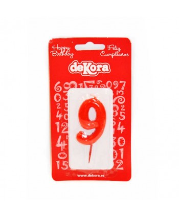 VELA ROJA NO9 REF.345180