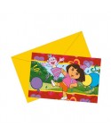 DORA S INVITACIONES 6U.