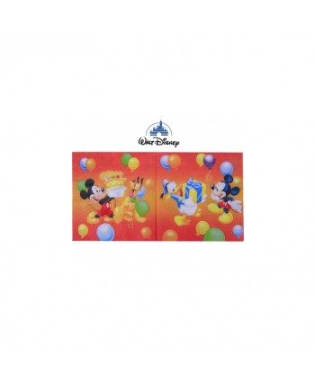 MICKEY SERVILLETAS 20X30U.