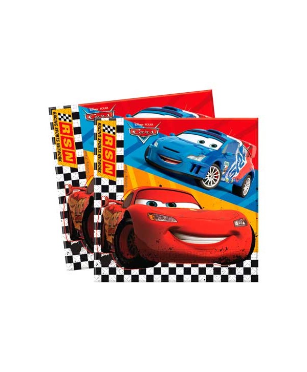 CARS SERVILLETAS 20X30UN.