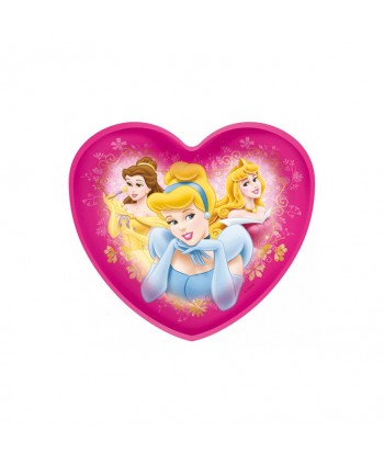 PRINCESAS PLATO CORAZON 8U.