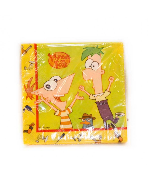 PHINEAS&FERB SERVILL.20U.