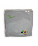 SERVILLETA 40U.38X38CM GRIS