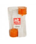 COPAS 8U.18CL.PIE NARANJA