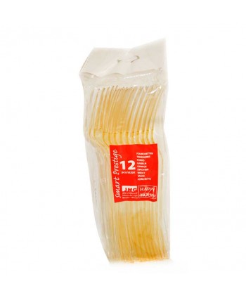 TENEDORES 12U.CREMA