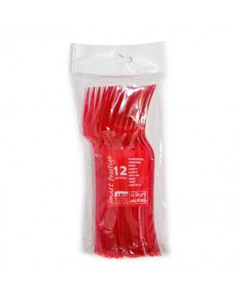 TENEDORES 12U.FUCSIA