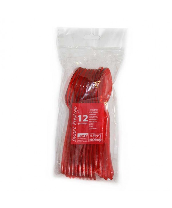 CUCHARAS 12U.FUCSIA