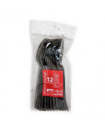 CUCHARAS 12U.NEGRO