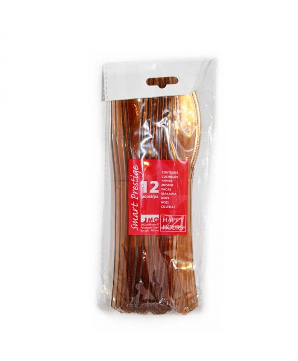 CUCHILLOS 12U.CHOCOLATE