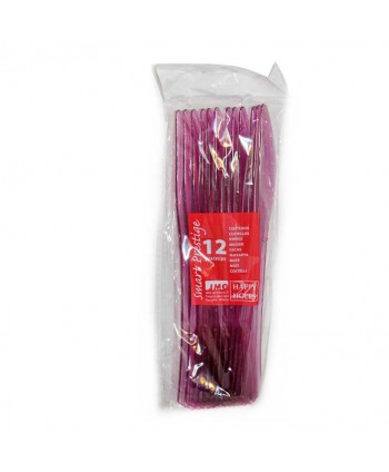 CUCHILLOS 12U.MORADO