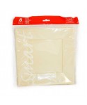 PLATOS 8U.23X23X2CM.CREMA