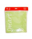 PLATOS 8U.23X23X2CM.VERDE