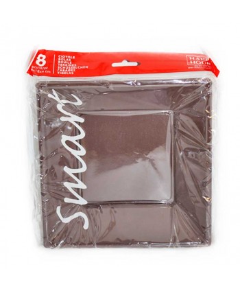 PLATOS HONDOS 8U.CHOCOLATE