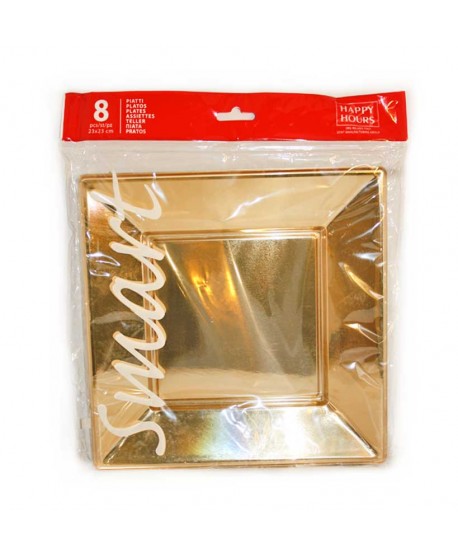 PLATOS HONDOS 8U.ORO