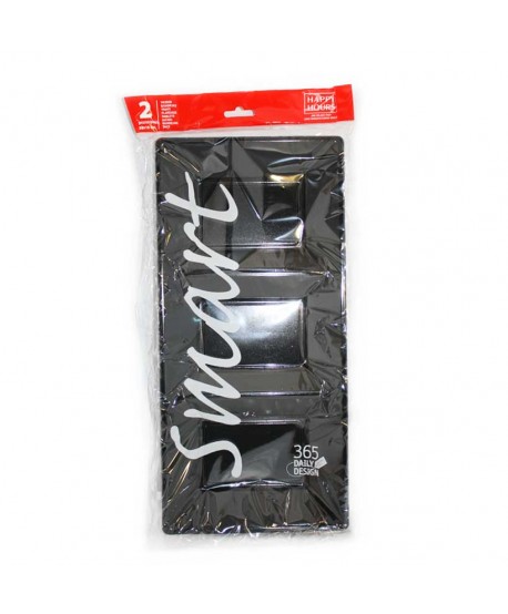 BANDEJA 3 PARTES 2U.NEGRO