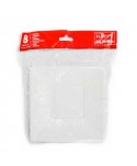 BOL 8U.14X14X4,5CM BLANCO
