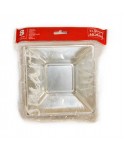 BOL 8U.14X14X4,5CM PLATA