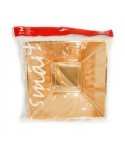 BOL 24X24X7CM ORO