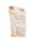 MINI PLATO CORAZON 12U.TRANSP