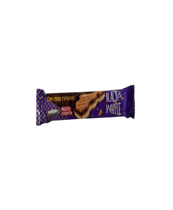 WAFER BOROWETS  BLACK&WHITE 36X30GR