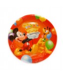 MICKEY PARTY PLATOS 19,5CM 8X25U.