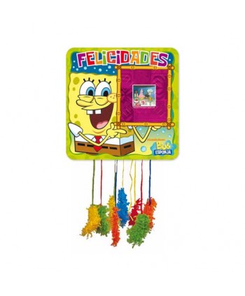 PIÑATA BOB ESPONJA FOTO 12U.