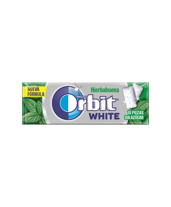 ORBIT WHITE HIERBABUENA 30UN.