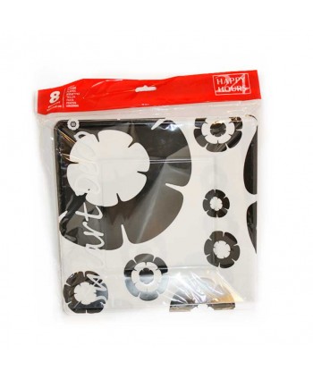 PLATOS 8U.FIORENEVE SDPSQ23W-B 23X23X2CM