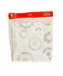 PLATOS 8U.FIORENEVE SDPSQ23W-S 23X23X2CM