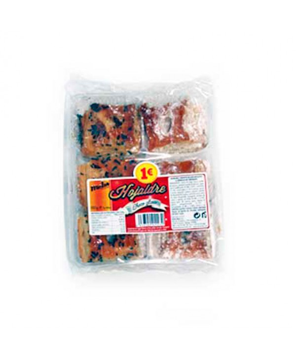 PASTELERIA HOJALDRE CHOCO GLASS 16X180GR