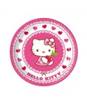 HELLO KITTY PLATOS 19,5CM 8UN.