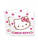 HELLO KITTY SERVILLETAS 20UN.