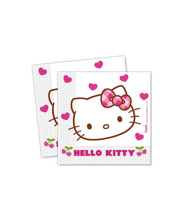 HELLO KITTY SERVILLETAS 20UN.